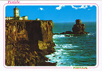 N.� 835 - PENICHE - Portugal  Farol do Cabo Carvoeiro - Ed. RAN Tel.670192-661514 �NCORA COLE��O ESPECIAL - SD - Dim. 14,9x10,5 cm - Col. Manuel B�ia (1990).