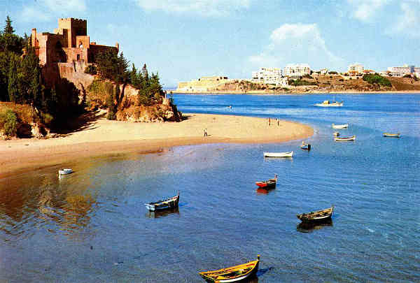 N.� 1522 - PORTIM�O Castelo de Ferragudo - Edi��o OCASO Por tugal Tur�stico - S/D - Dimens�es: 14,8x10,2 cm. - Col. Gra�a Maia