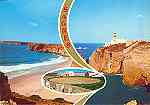 N.� 1458 - SAGRES Algarve - Edi��o C�mer Trav do Alecrim, 1 Tel. 328775 Lisboa  - S/D - Dimens�es: 14,9x10,35 cm. - Col. Gra�a Maia