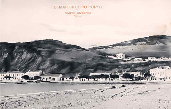 N� 7 - Portugal - S. Martinho Porto. Santo Ant�nio - Editor Paulo E Guedes - Dim. 90x14 cm. (1902) - Col. M. Chaby