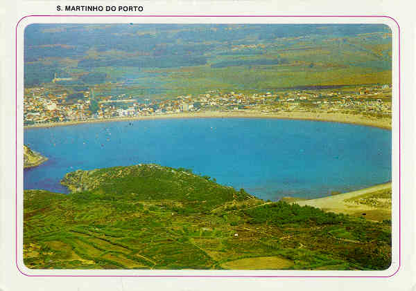 N� 2500 - S. Martinho do Porto - Edi��es �ncora - SD - Circulado em 1990 - Dim. 15x10,5 cm. - Col.M. Soares Lopes.
