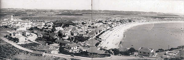 SN - Portugal - S. Martinho Porto - Vista geral - Editor an�nimo - Dim 8x24 cm - SD - Col. Miguel Chaby