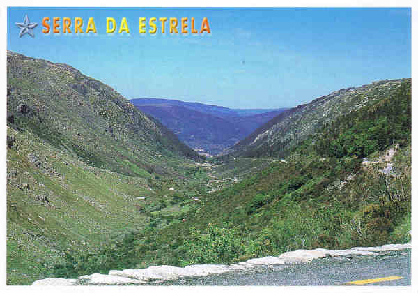 SEV-0006 - SERRA DA ESTRELA (PARQUE NATURAL) Beira Alta PORTUGAL  Panor�mica do Vale Glaciar do Z�zere - Ed. GRAFIPOST - Editores e Artes Gr�ficas,Lda - TEL. 214342080 FILIAL-LOUL� - 2006 - Dim. 15x10,5 cm - Col. Manuel B�ia (2010)