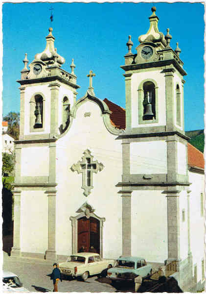 071- N.� 717 - MANTEIGAS. Portugal. Igreja de S. Maria - Ed. SUPERCOR Portugal Tur�stico Dist. por RAN - LISBOA R. Da Quintinha 70 B - tel. 690.192-661.514 Made in Italy - SD - Dim. 10,4x14,9 cm - Col. Manuel B�ia