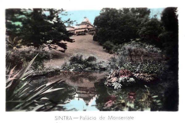 SN - SINTRA. Pal�cio de Monserrate - Editor n�o indicado - SD - Dim. 9,2x6 cm - Col. A. Monge da Silva (cerca de 1960)