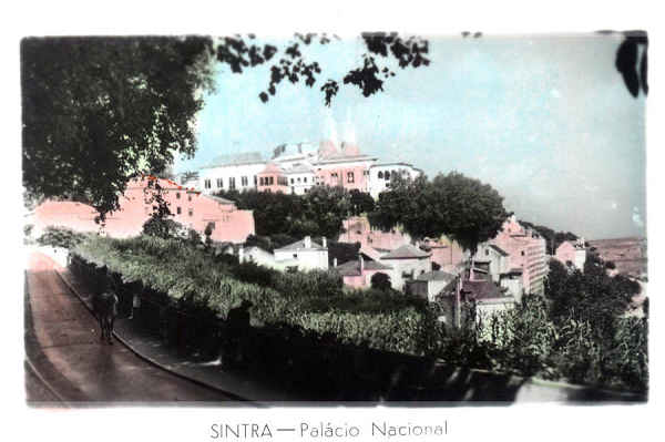 SN - SINTRA. Pal�cio Nacional - Editor n�o indicado - SD - Dim. 9,2x6 cm - Col. A. Monge da Silva (cerca de 1960)