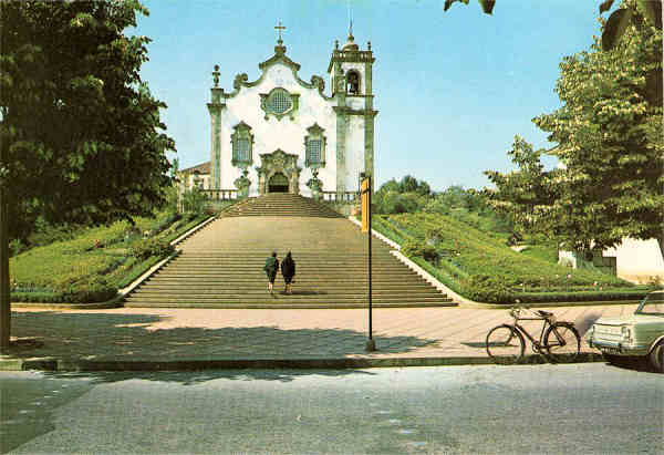 N.� 265 - Viseu - Igreja S. Francisco - Prod. Centro Caridade  Nossa S. Perp�tuo Socorro - Dimens�es 14,9x12 cm - Col. M. F. Silva.