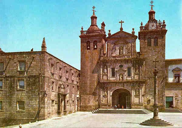 N.� 514 - Viseu-Portugal: S� Catedral e Museu Gr�o Vasco - Edi��o LIFER, Porto - Fotografia de FISA - S/D - Dimens�es: 14,7x10,3 - Col. HJCO (1989)