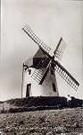 SN- SANTA MARIA. Moinho de Vento - Edi��o an�nima em papel fotogr�fico - Dim. 13,6x8,5 cm - Circulado em 1948 cm - Col. A. Monge da Silva,