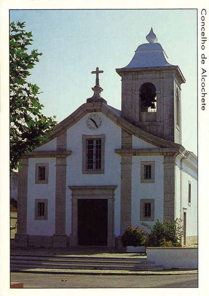 SN - ALCOCHETE. Igreja de S�o Br�s do Samouco - Edi��o da C�mara Municipal de Alcochete (1993) - Dim. 15x10,5 cm - Col. Am�lcar Monge da Silva