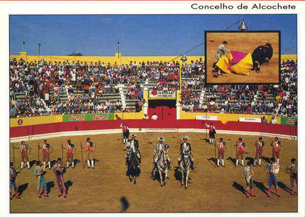 SN - ALCOCHETE. Praca de Touros - Edi��o da C�mara Municipal de Alcochete (1993) - Dim. 15x10,5 cm - Col. Am�lcar Monge da Silva