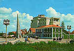 N.� 1615 - AVEIRO-Portugal Zona da Barra e Hotel da Barra - Ed. Perla - Dim.14,8x10,5 cm - Col. M�rio Silva.