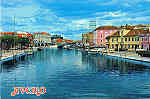 N� 730 - AVEIRO - Ria e panorama marginal - Edi��o G�tica PORTO RUA N.S. DE F�TIMA 298 - SD - Dimens�es 14,7x10,3 cm. - Col. Manuel B�ia.