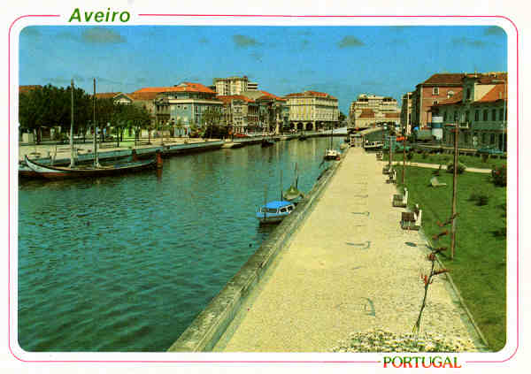 N.� 13 - AVEIRO Canal Central - Ed. �ncora - SD - Dim. 15x10,5cm - Col. M�rio Silva.