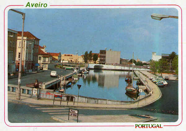 N.� 16 - AVEIRO - Portugal Canal Central - Ed. Bruno da Rocha - Dim.15x10,5 cm. - Col. M�rio Silva.