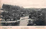 N.� 540 - Portugal Caldas da Rainha. Lago do Parque - Editor M&R, Lisboa - Editado 1907 - Dim. 9x14 cm. - Col. M.Chaby