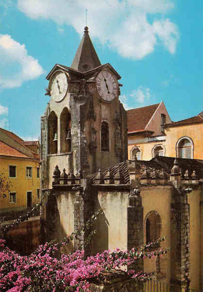 SN - Portugal - Caldas da Rainha - Torre da igreja matriz Nossa Senhora do P�pulo - Editor RAN - D�cada de 1970 - Dim. 15x10 cm. - Col. M. Chaby