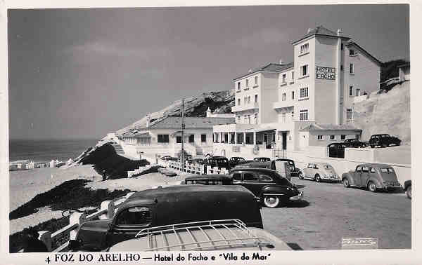 N� 7 - Portugal. Caldas da Rainha. Foz do Arelho. Hotel do Facho e Vila do Mar - Editor Passaporte Loty - (Editado em 1951) - Dim.9x14 cm. - Col. M. Chaby