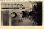 SN - CORUCHE - A moderna ponte e a antiga Ponte da Cor�a - Editor Roiz, Lda - SD - Dim. 8,7x13,7 cm - Col. Jaime da Silva (Circulado em 1917)