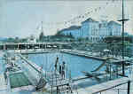 N� 3020-CURIA-Piscina e Palace Hotel-Ed SUPERCOR-14,8x10,4cm-Colec A SIMOES 1065-2