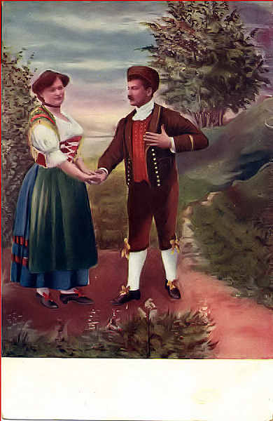 721 III - Edi��o alem� an�nima - Dim. 14,1x9 cm - Col. Am�lcar Monge da Silva (cerca de 1908)