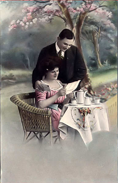 Serie 1125/5 - Edi��o an�nima impressa na Alemanha - Dim. 13,5x8,5 cm - Col. Am�lcar Monge da Silva (cerca de 1910)