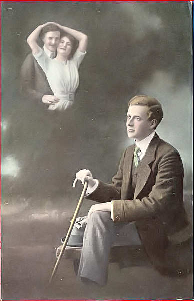 Serie 1144 - Edi��o alem� an�nima - Dim. 13,6x8,8  cm - Col. Am�lcar Monge da Silva (cerca de 1910)