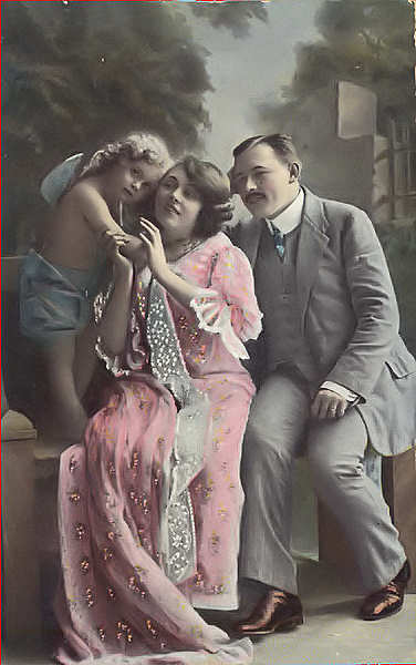 S�rie 1160 - Edi��o an�nima alem� - Dim. 13,5x8,6 cm - Col. Am�lcar Monge da Silva (cerca de 1910)