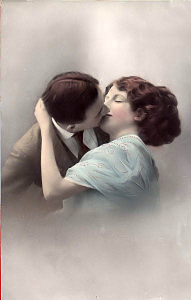 S�rie 1244 - Edi��o an�nima alem� - Dim. 13,5x8,8 cm - Col. Am�lcar Monge da Silva (cerca de 1910)