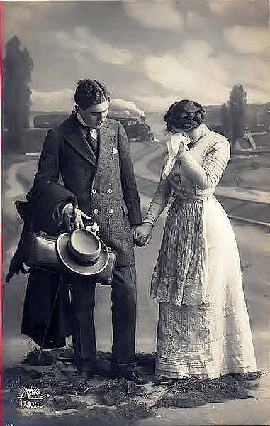 S�rie 4750/1 - Edi��o Regel & Krug, Alemanha - Dim. 13,5x8,5 cm - Col. Am�lcar Monge da Silva (cerca de 1910)