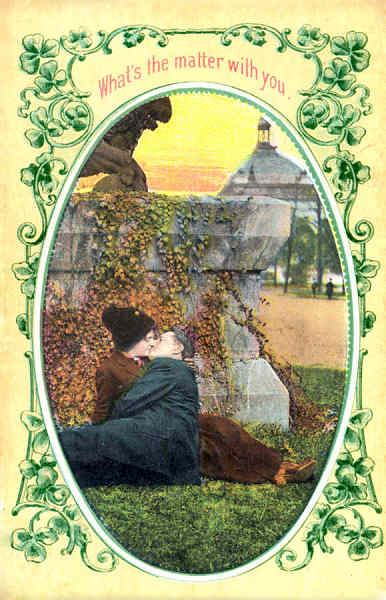 N� 8057 - Edi��o Banfort & Co, Nova York - Circulado em 1912 - Dim. 13,9x8,9 cm - Col. Am�lcar Monge da Silva