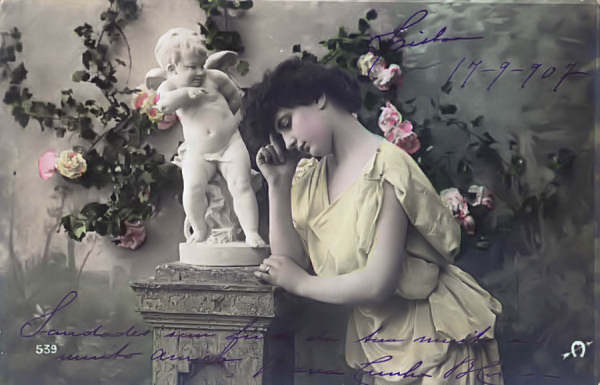 N� 539 - Edi��o an�nima - Circulado em 1907 - Dim. 13,8x8,7 cm - Col. Am�lcar Monge da Silva