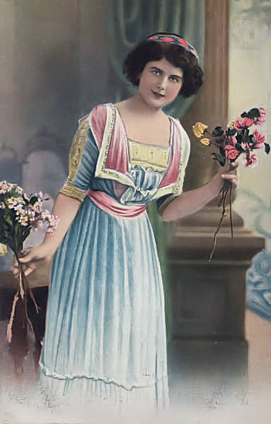 S�rie 2199-2 - Editor R&K L - Dim. 13,8 x 8,9 cm - Col. Am�lcar Monge da Silva (cerca de 1910)