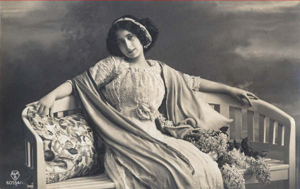 S�rie 60154-2 - Edi��o A & M, Berlin - Circulado em 1912 - Dim. 13,7x8,6 cm - Col. Am�lcar Monge da Silva