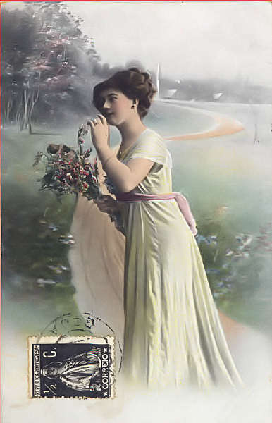 Serie 4651-1 - Edi��o an�nima, �ustria - Circulado em 1913 - Dim. 13,6x8,8 cm - Col. Am�lcar Monge da Silva