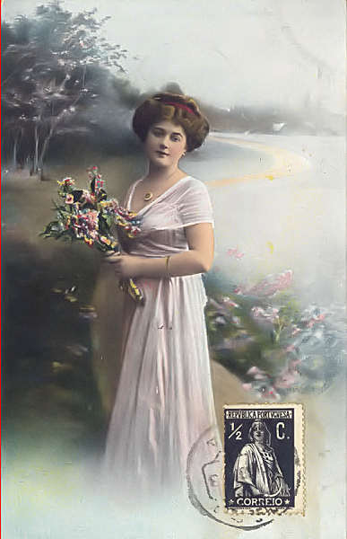 Serie 4651-2 - Edi��o an�nima, �ustria - Circulado em 1913 - Dim. 13,6x8,8 cm - Col. Am�lcar Monge da Silva