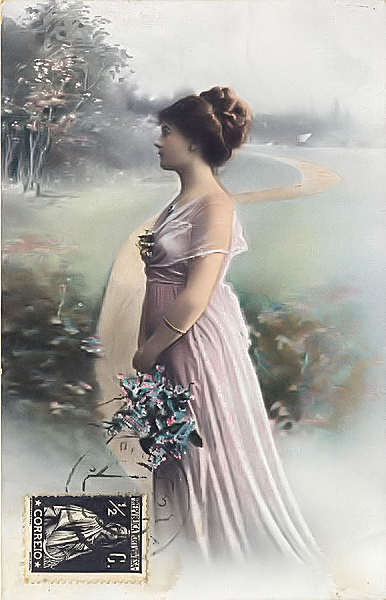 Serie 4651-3 - Edi��o an�nima, �ustria - Circulado em 1913 - Dim. 13,6x8,8 cm - Col. Am�lcar Monge da Silva