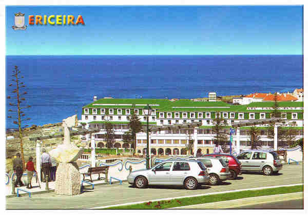 N.� ERC-0004 - ERICEIRA. Hotel Vila Gal�. Costa de Lisboa PORTUGAL - Ed. GRAFIPOST - Ed. Artes Gr�ficas, Lda. TEL: 214 342 080 - S/D Dim: 15x10,5 cm. - Col. Manuel B�ia (2009).