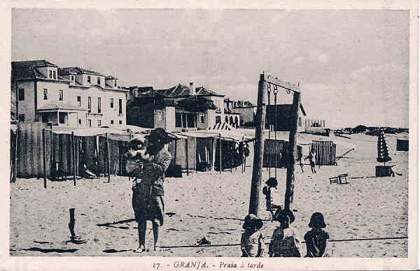 N� 17 - Granja - Praia � tarde - Editor n�o referenciado - Dim. 14x9 cm. - Col. M. Chaby