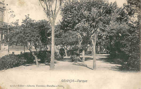 N� 242/4 - Portugal. Granja - Parque - Editor Alberto Ferreira, 1910 - Dim. 14x9 cm - Col. M. Chaby