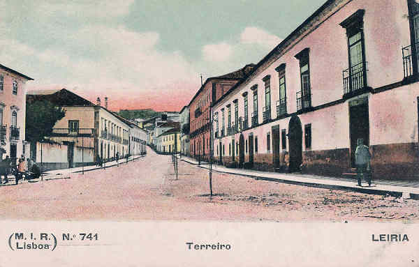 N.� 741 - Portugal. Leiria- Terreiro - Editor M.I.R., Lisboa (1910) - Dim. 9x14 cm. - Col. M. Chaby