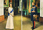 N.� 2/1058 - H.M. QUEN ELIZABETH II and H.R.H PRINCE PHILIP - Ed. published by John Hinde(Distributors) Ltd.,photography by Peter Grugeon F.R.P.S. Printed in Ireland - 1977 THE QUEEN'S SILVER JUBILEE Dim. 14,8x10,4 cm - Col. Manuel B�ia (1986).