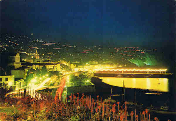 N.� MD 193 - FUNCHAL (Madeira) A noite de 31 de Dezembro - Ed. Hans Huber KG Agente no Funchal: Francisco Ribeiro, Rua 