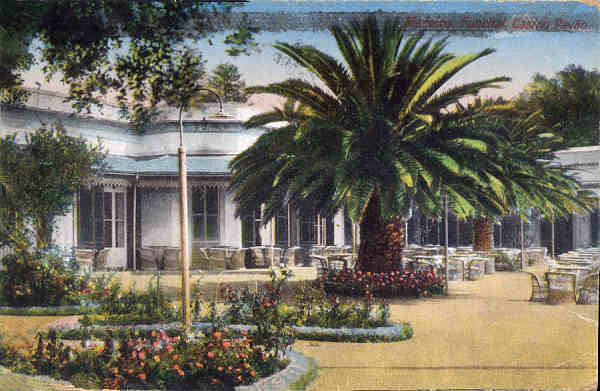 N� 207 - MADEIRA. Funchal. Casino Pav�o - Editor n�o indicado - Dim. 13,8x9 cm. Carimbo Postal de 1942 - Col A Monge da Silva