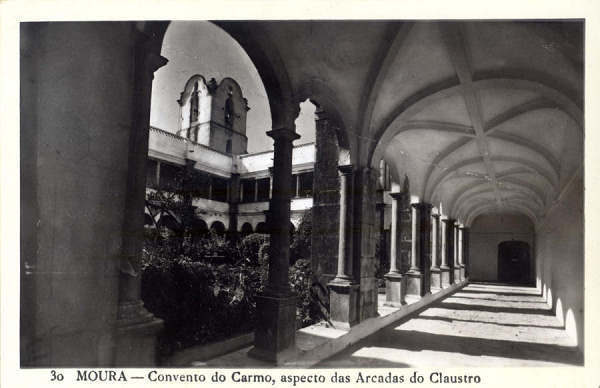 N� 30 - MOURA. Convento do Carmo - Colec��o Passaporte LOTY, Lisboa (1960) - Dim. 14x9 cdm - Col. A. Monge da Silva