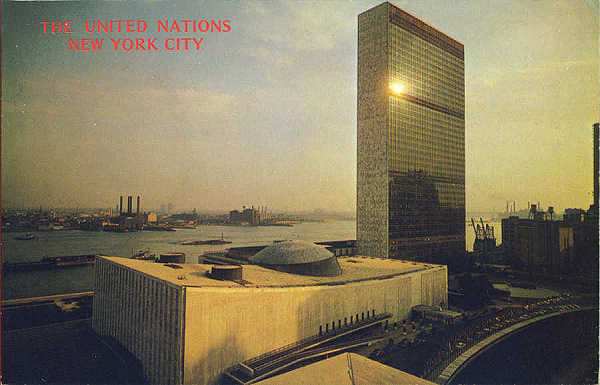 N�  52930 - United Nations(2) - Editor �Nesper�s Map & Guide�, New York - Dim. 13,8x8,9 cm - Col. A. Monge da Silva (c.1960)