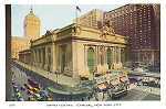 P 107 - New York City; c.1950 - Grand Center Terminal - Editor �The American News Co�, New York - Dim. 15,3x10,2 cm - Col. A. Monge da Silva (cerca de 1950)