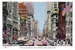 P 108 - New York City; c.1950 - Fifth Avenue at 49th Street - Editor �The American News Co�, New York - Dim. 15,3x10,2 cm - Col. A. Monge da Silva (cerca de 1950)