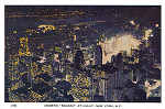P 116 - New York City;c.1950 - Modern �Bagdad� at night - Editor �The American News Co�, New York - Dim. 15,3x10,2 cm - Col. A. Monge da Silva (cerca de 1950)