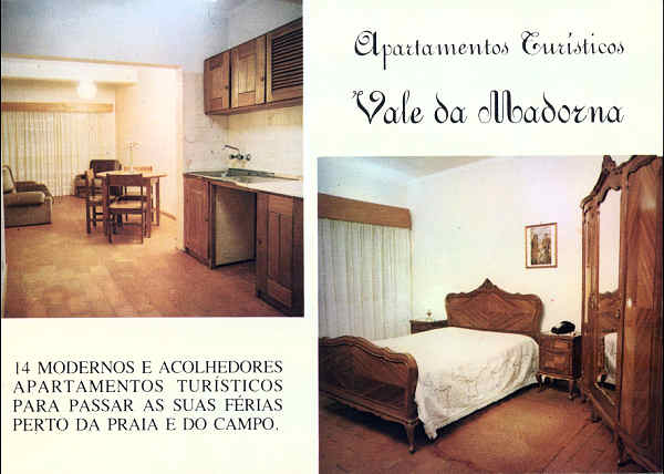 SN - PAREDE. Apartamentos Tur�sticos Vale de Madorna - Rua 12 de Junho, Madorna - Dim. 15x10,5 - Col. A. Monge da Silva (1990)